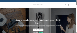 CleanCopenhagen hjemmeside