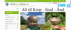 GodKarmaShop hjemmeside