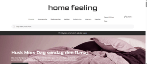 Home Feeling hjemmeside