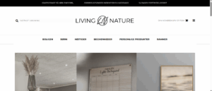 Living Nature hjemmeside