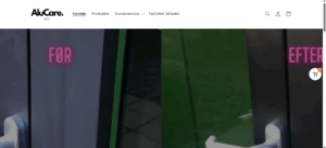 AluCare hjemmeside