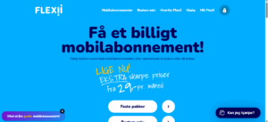 Flexii hjemmeside