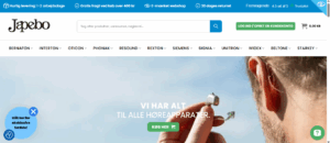 Japebo hjemmeside