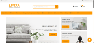 Livera hjemmeside