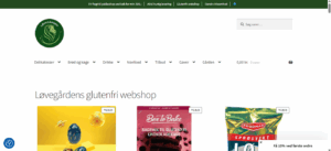 Løvegården hjemmeside