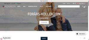 REDGREEN hjemmeside