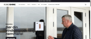 RoboShine hjemmeside