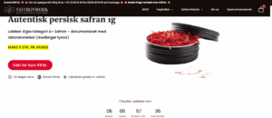 Saffronwork hjemmeside