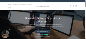 ScreenBooster hjemmeside