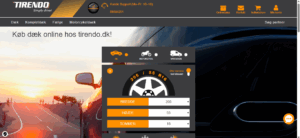 Tirendo hjemmeside