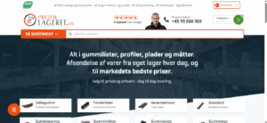 Profillageret hjemmeside